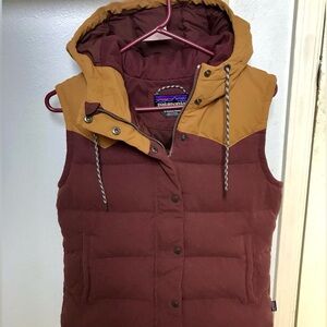 Patagonia hooded bivy down vest